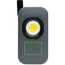 Gear X RCS rPlastic USB-oplaadbare werklamp met extensie