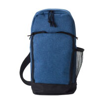 Polyester (600D) schoudertas Brandon kobaltblauw