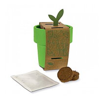 Hot-but-cool beker met basilicum zaadjes