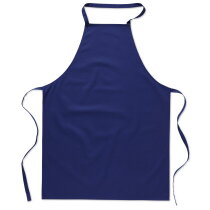 KITAB Katoenen keukenschort blauw relatiegeschenken