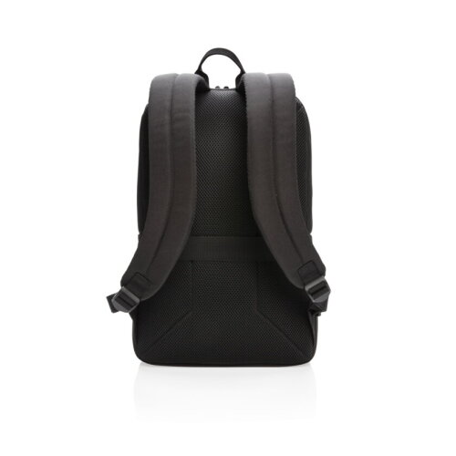 Swiss Peak AWARE™ RFID and USB laptop rugzak zwart