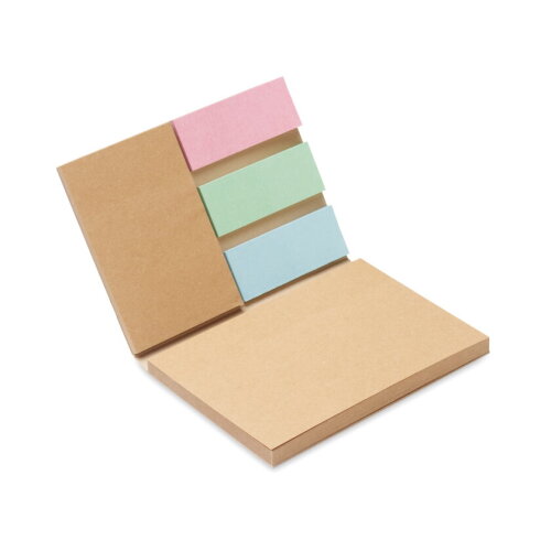 MAUI Gerecycled papieren memoblok beige